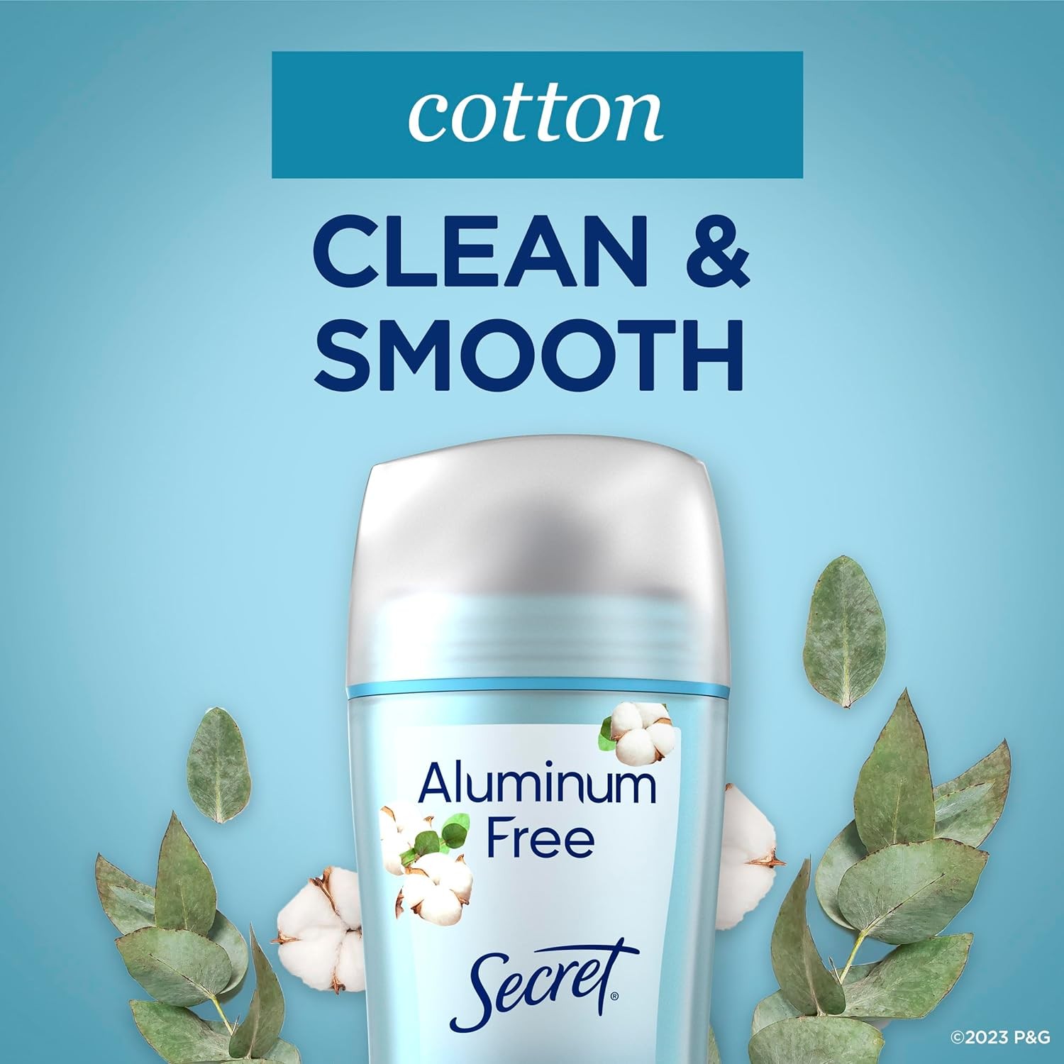 Secret Aluminum Free Deodorant for Women, 48hr Odor 2.4 Ounce (Pack of 1)