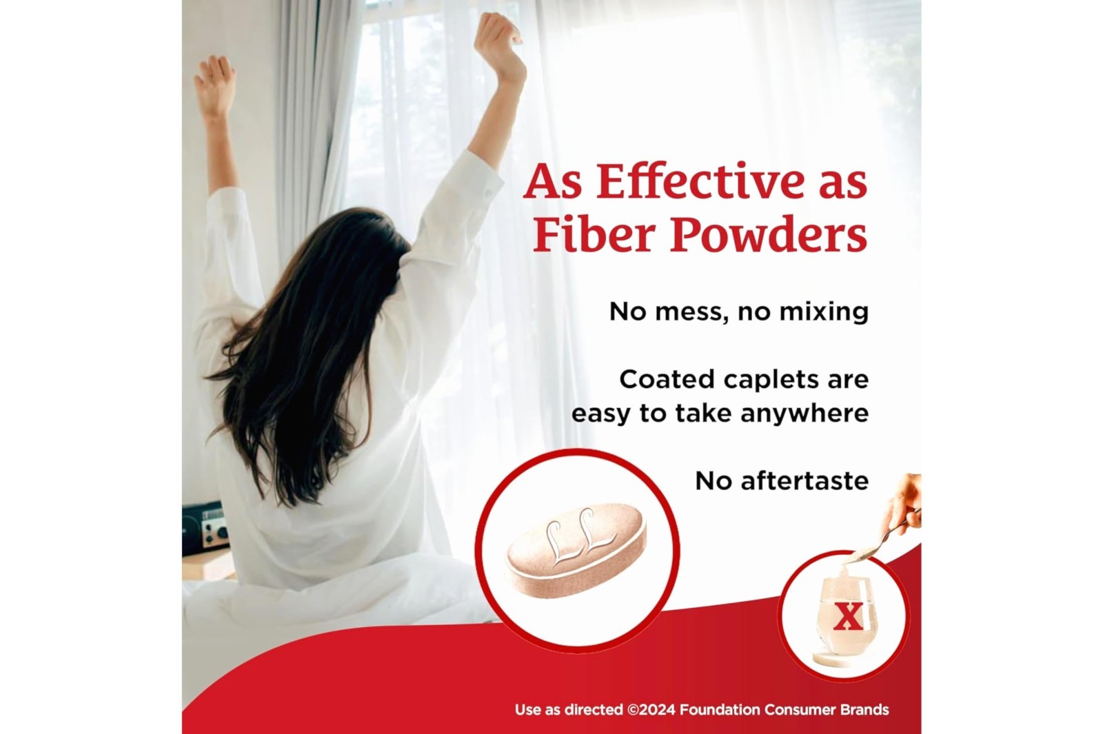 Fiber Therapy for Regularity – Calcium Polycarbophil, 2 Pack, Digestive Health