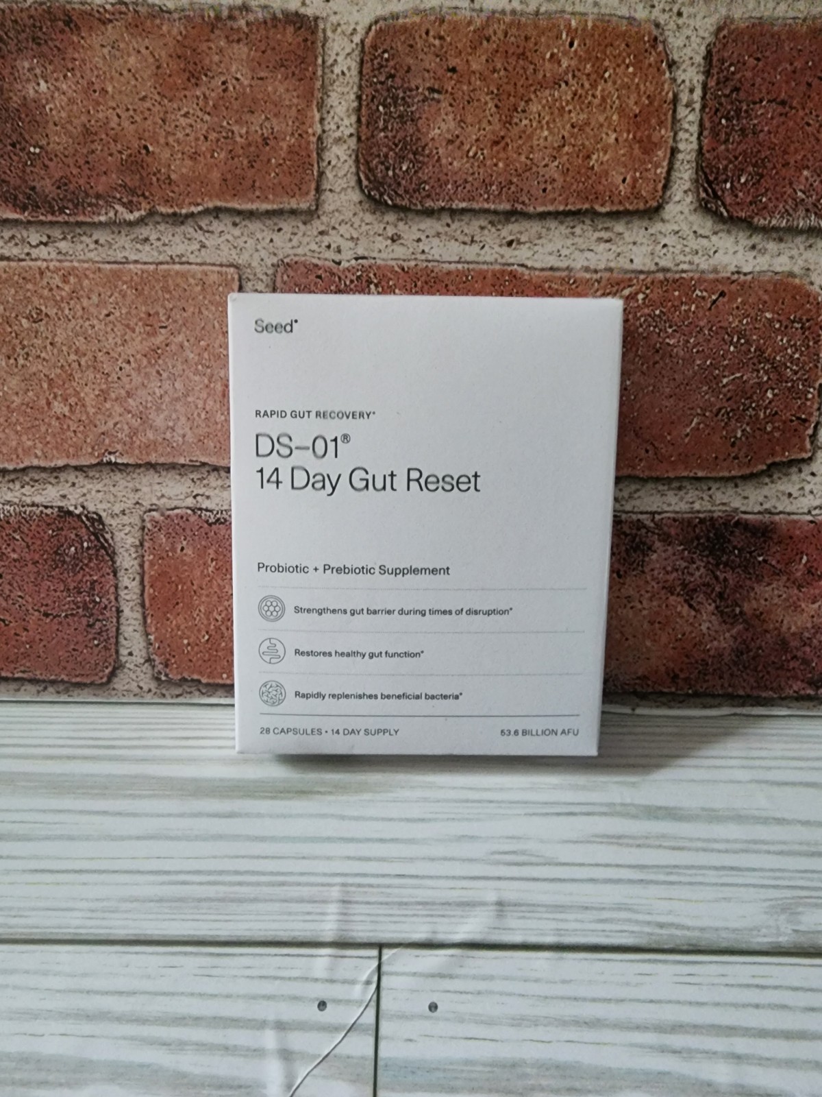 Seed DS -01 14 Day Gut Reset. Expires 07/2026