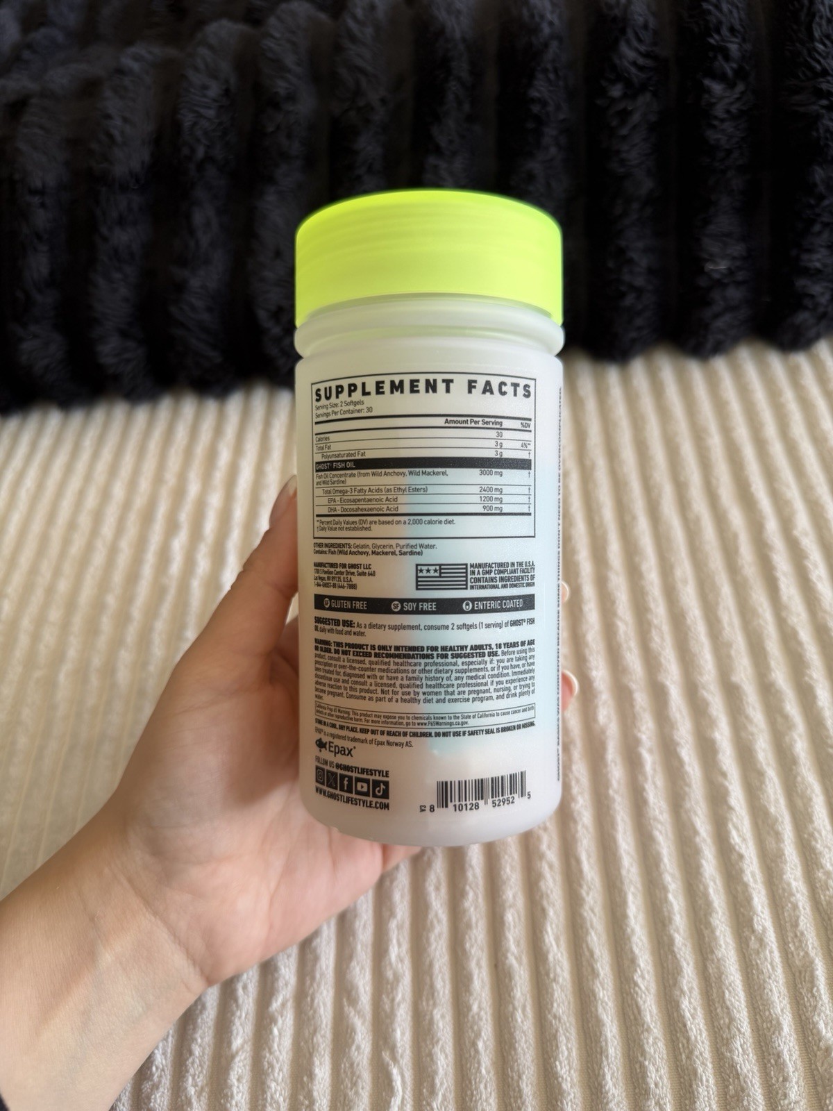 Ghost Fish Oil 60 soft gels