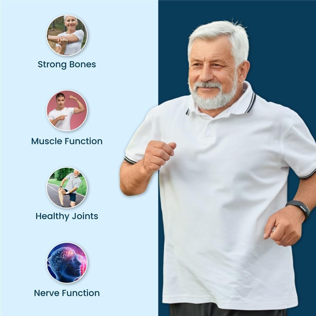 ZERO.HARM Holistic Calcium D3 K2-7 60 Tablets Bone Care