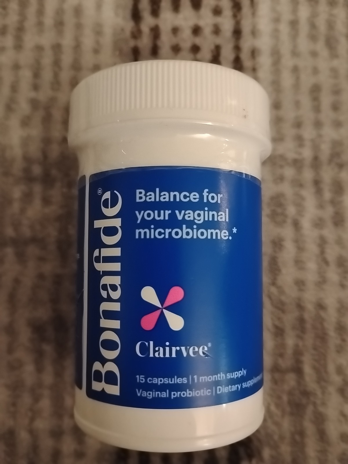 Bonafide Clairvee Probiotic Microbiome Odor Itching Discharge 15 Capsules
