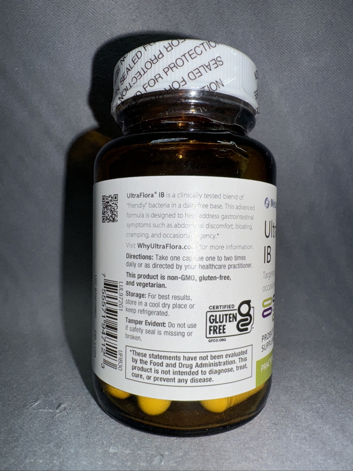 SEALED-Metagenics UltraFlora IB Supplement, 30 Capsule’s***FAST FREE SHIPPING***