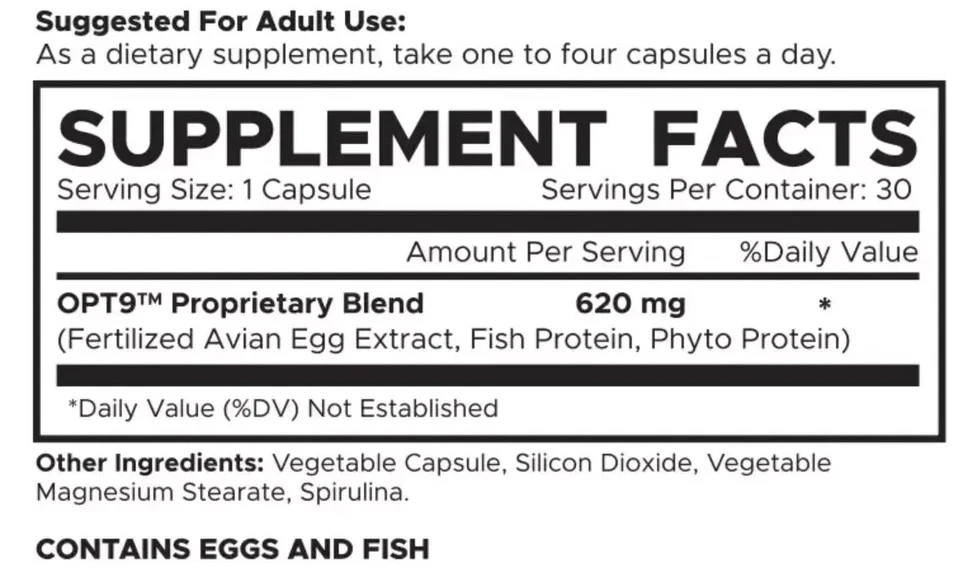 4 AUTHENTIC LifePharm Laminine Supplement 120 Capsules Total – EXP 2027!
