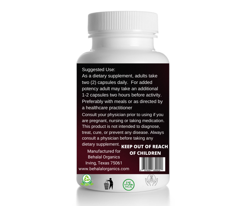 Sausage fruit 500mg Vegan Capsules 100 Count