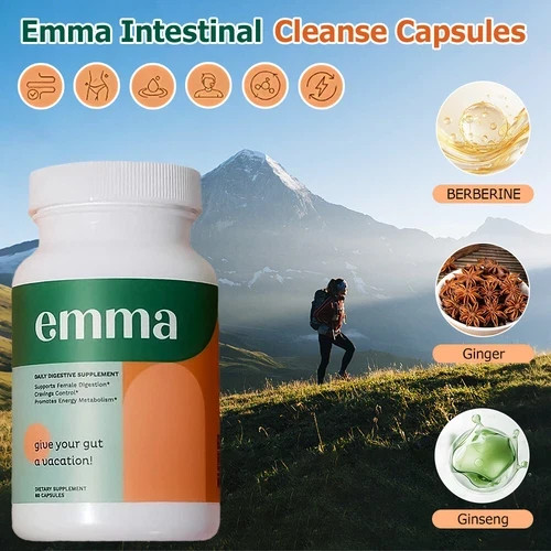 3PCS Emma Improve Energy Digestive Gut Health Boost Metabolism Antioxidant