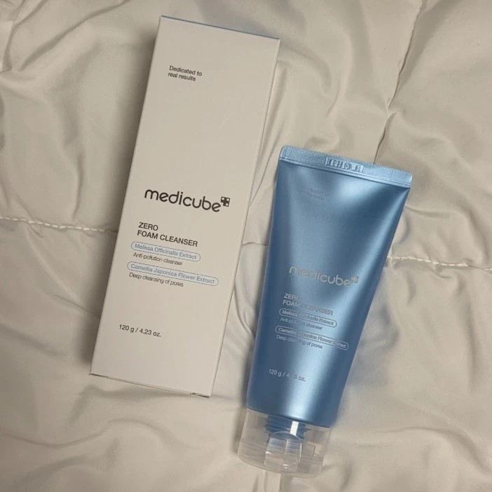 2PCS medicube Zero Foam Cleanser Deep Cleansing Face Wash All Skin Types 120g