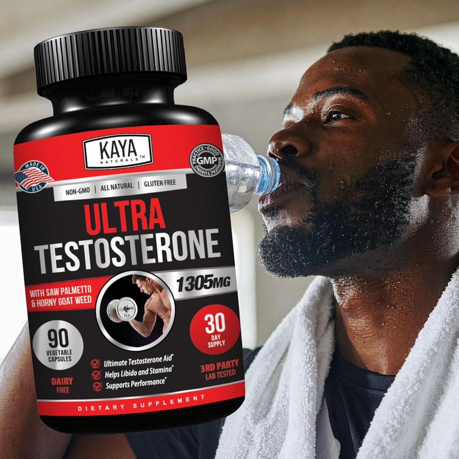 Kaya Naturals Ultra Testosterone Booster 90 Count