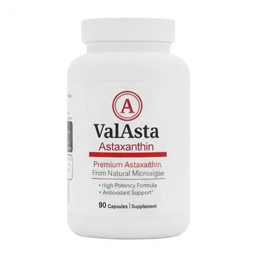 Non-GMO, LUMINE ValAsta Astaxanthin Capsules 35mg, Gluten Free,90 Capsules