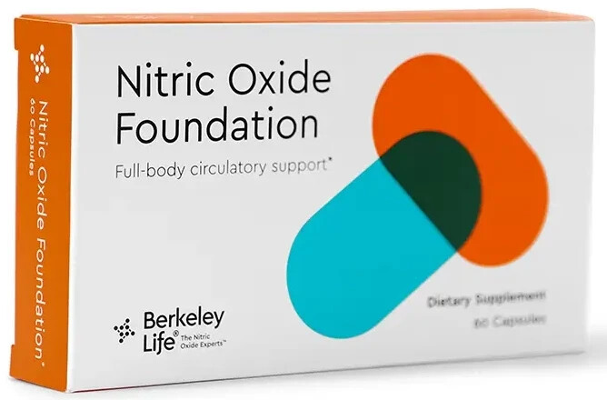 Berkeley Life Professional Nitric Oxide Foundation (60 Cap) EXP 06/2026