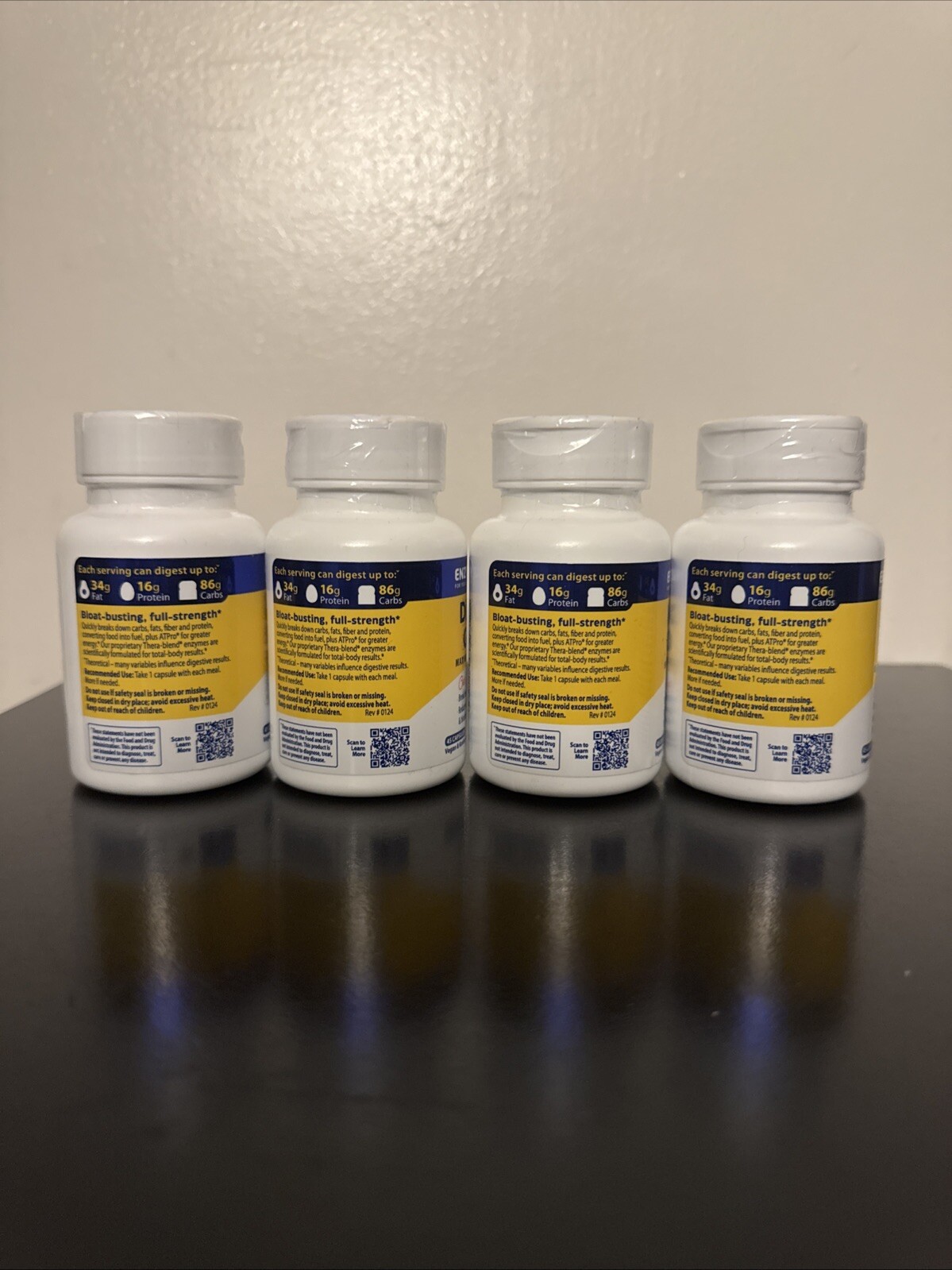 Enzymedica Digest Gold 2 Pack of ATPro Optimal Digestive Support 180 Capsules