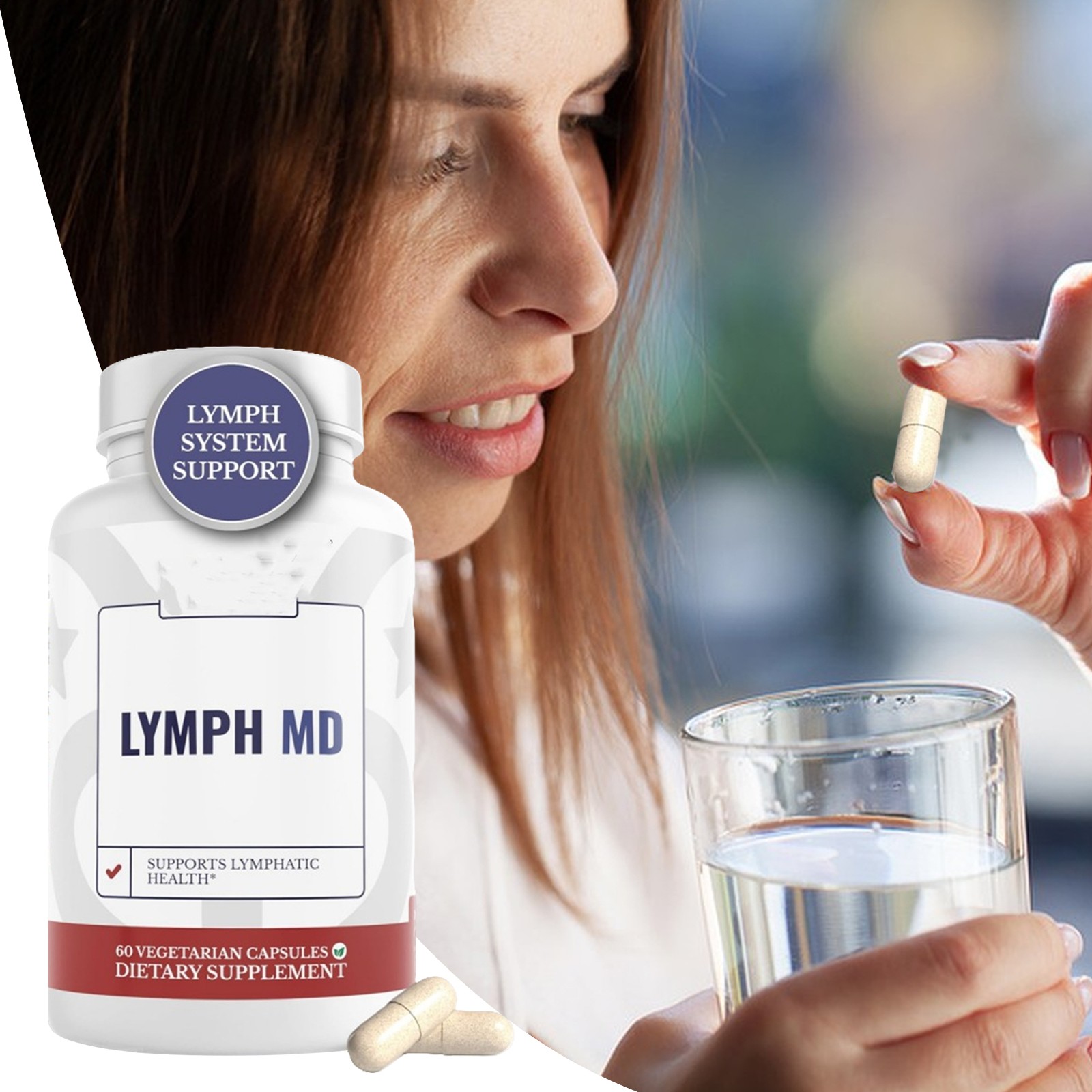 LYMPH MD Lymphatic Drainage Supplement 60ct – Nation Health Lymph System Health
