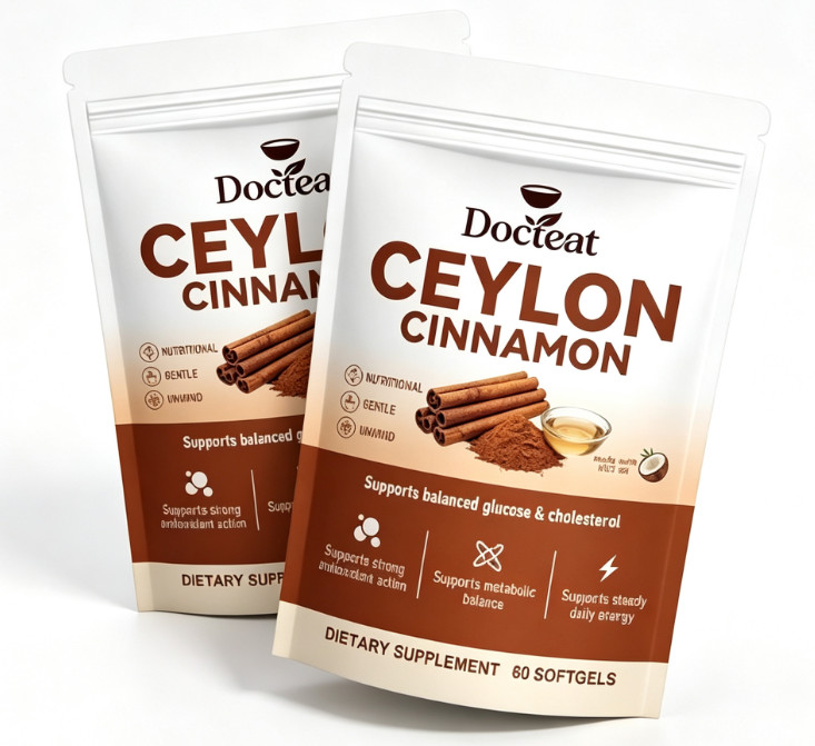 Ceylon Cinnamon Softgels with MCT Oil – 60/120/180/300 Softgels US