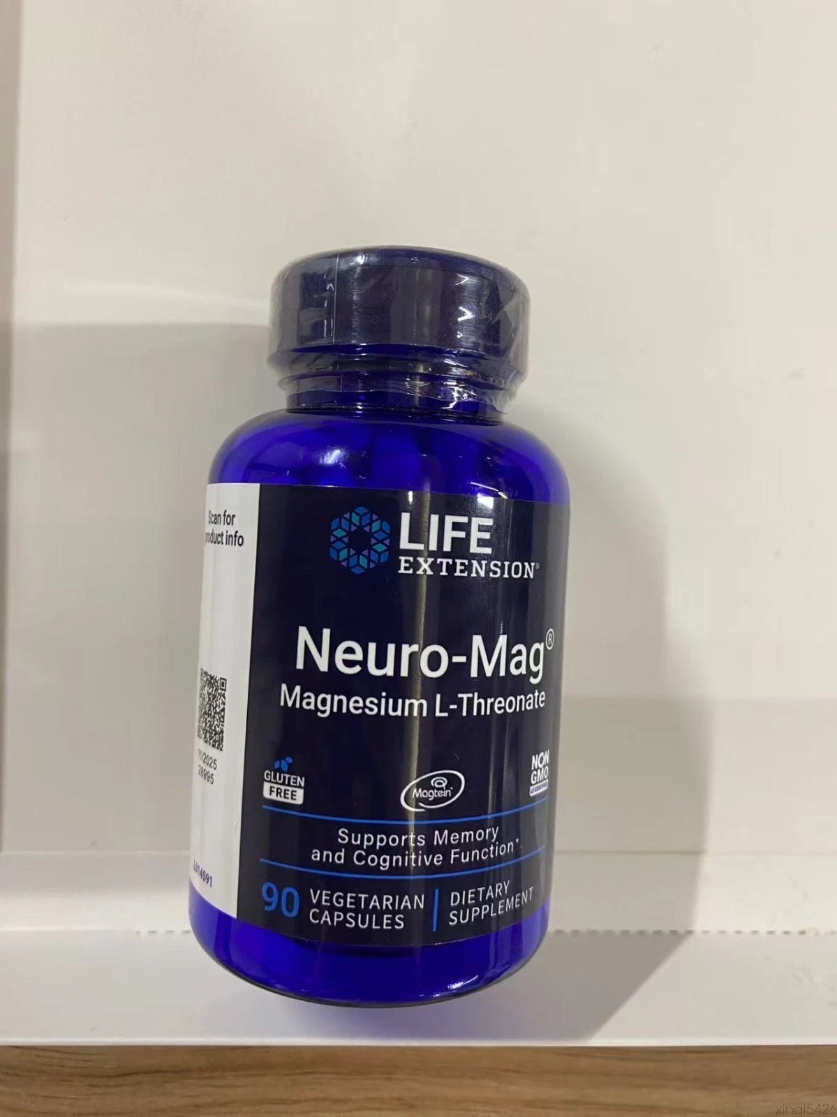 3 PACK Neuro-Mag Magnesium L-Threonate from 2000 mg Magtein Life Extension BEST-