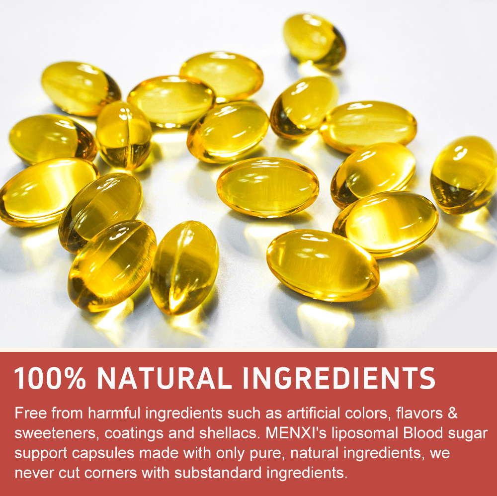 60/120/240 Blood Sugar Complex Capsules w/ Cinnamon, Bitter Melon & Chromium