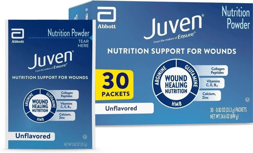 Abbott Juven – Nutrition Powder Unflavored 30 Packets Each (Pack of 2)