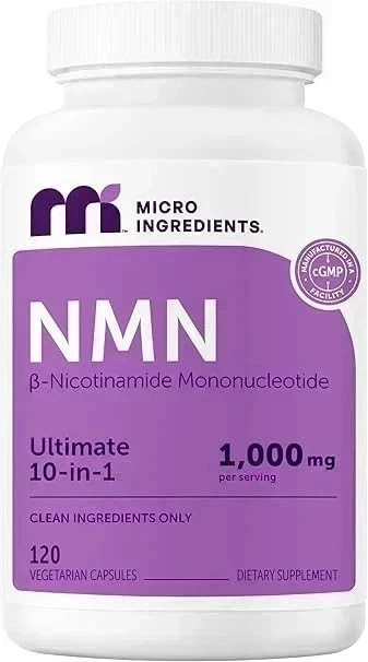 3PCS NMN COMPLEX 1,000mg – with Caps Resveratrol 10-in-1 NAD+ Booster 120 |