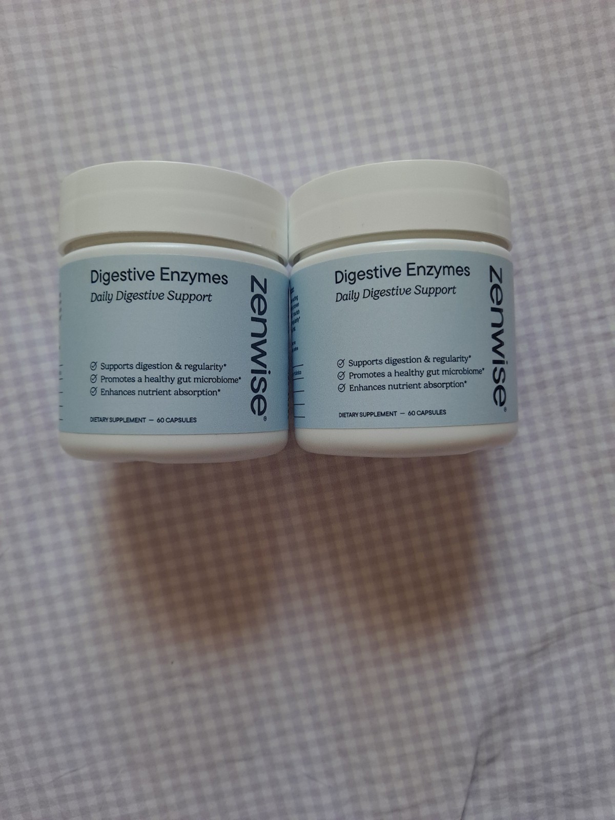 Zenwise Digestive Enzymes 60 Capsules Daily Support Bloating Gut Health New ×2