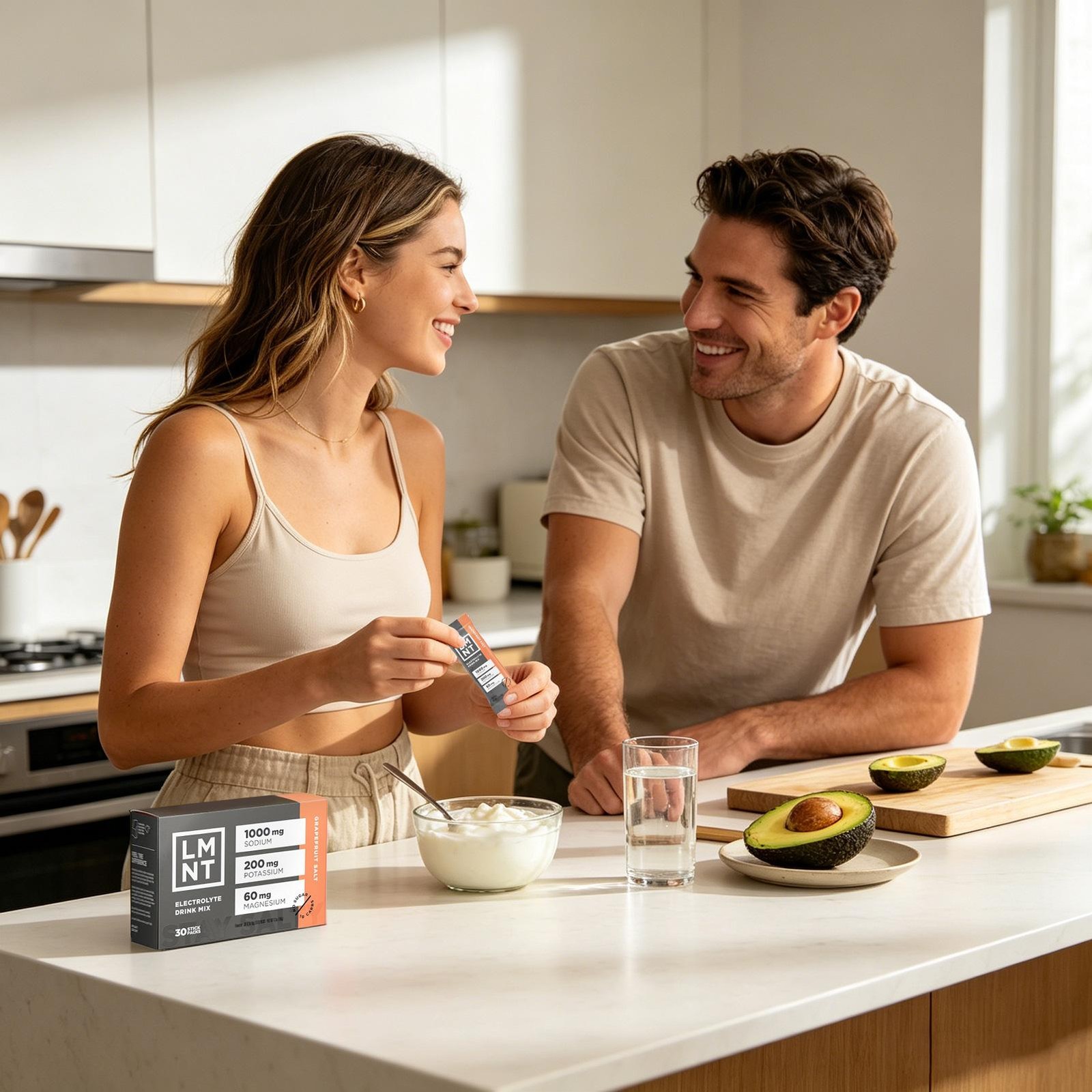 LMNT Electrolytes: 30-Pack Raspberry Salt | Grapefruit | ZERO-Sugar | NEW Keto 1