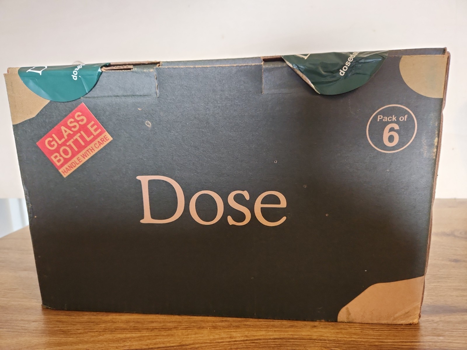 (6 Pack) Dose Shot For Your Liver With Stainless Cup 16oz Glass Jar 7/14/28