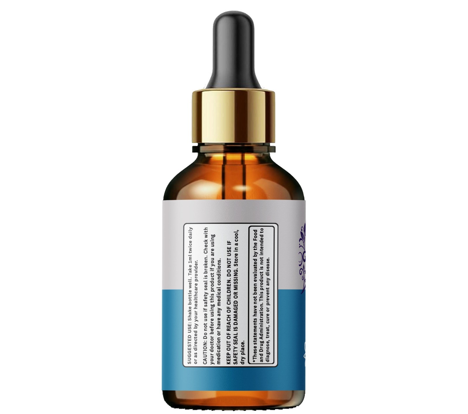 (5 Pack) Femi Core Drops Fast Absorbing Herbal Wellness Formula 60ml