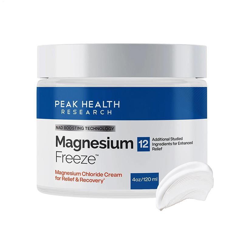 – Freeze Magnesium Topical Magnesium Cream with Niacinamide for Joints, Low B…