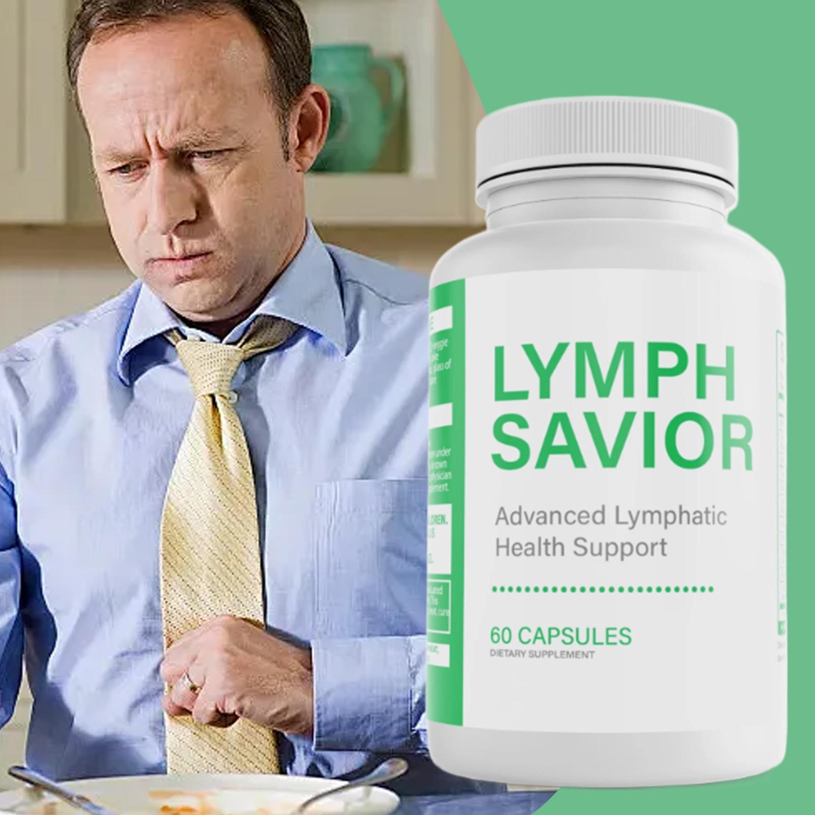 Advanced Lymph Savior Advanced Lymphatic Support Health Dietary Supplement 60 Ca