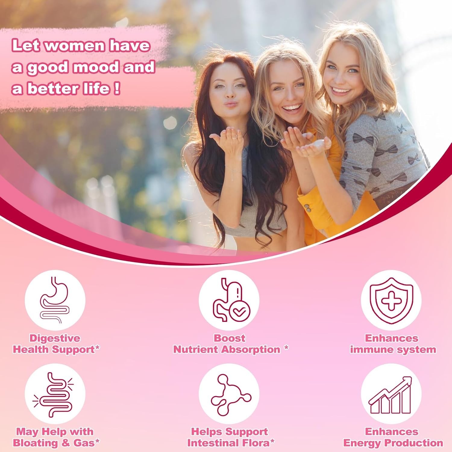 Organic Probiotic Tablets for Women’s Health: 50-Day Supply of 100 Tablets