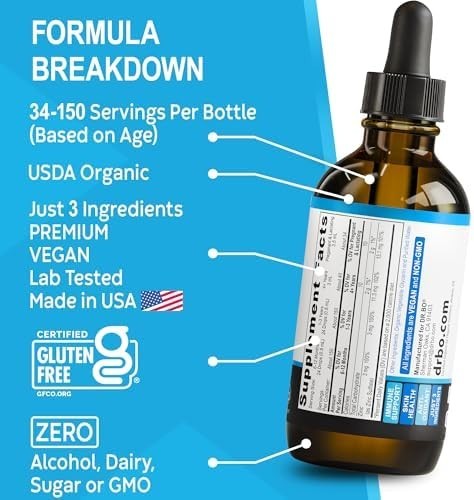 Zinc Supplements Liquid Drops Organic – Pure Organic Ionic Liquid Zinc Suppleme