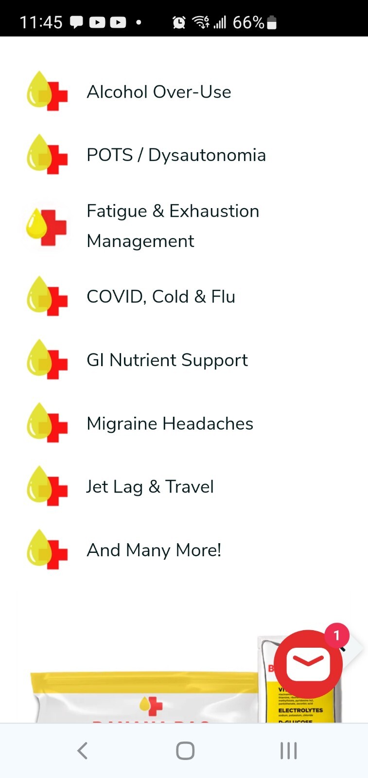 Banana Bag Oral Solution Electrolytes 15 Packets First Aid Dehydration