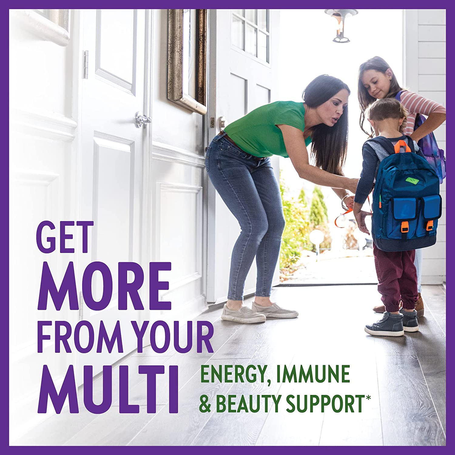 Women’s Multivitamin for Immune, Beauty + Energy Support with 20+ Nutrients