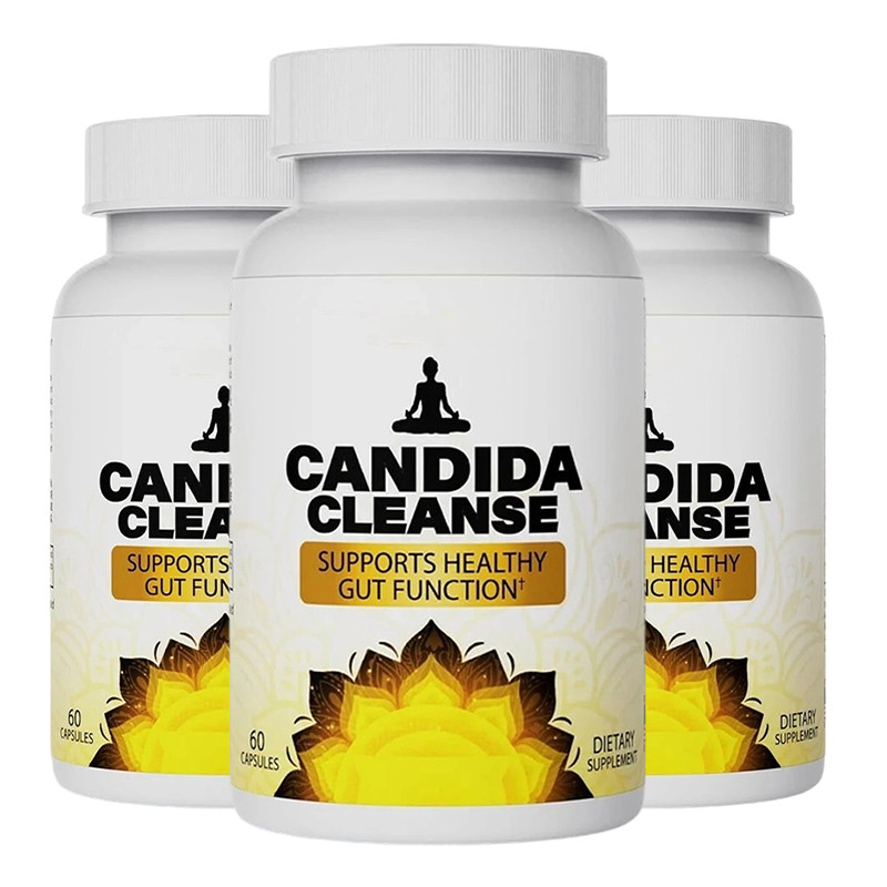 Cleanse Candida 60 softgels – Gut & Colon Support, Natural Herbs for Intestinal