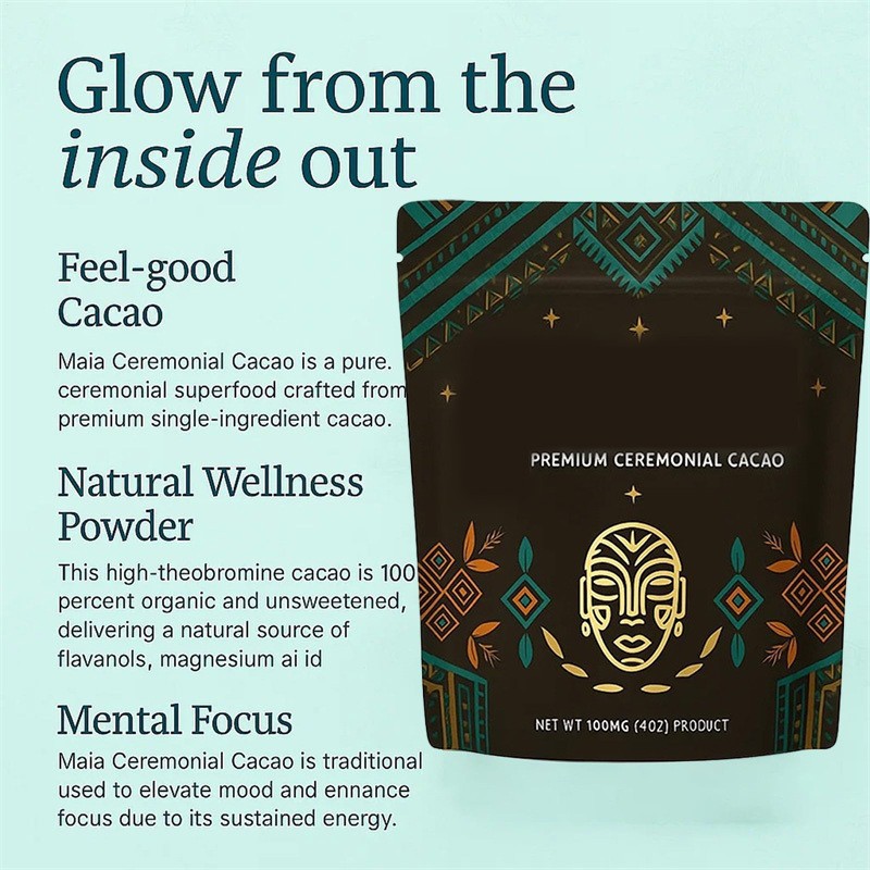 7oz. Superfood Cardiovascular Cacao Super High-Flavanol MAIA 30 Servings