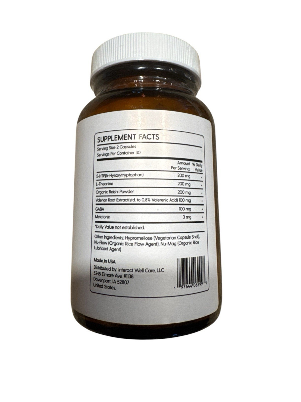 Nurovive Sleep & Rest, 60 Capsules Expiration: 10/2025