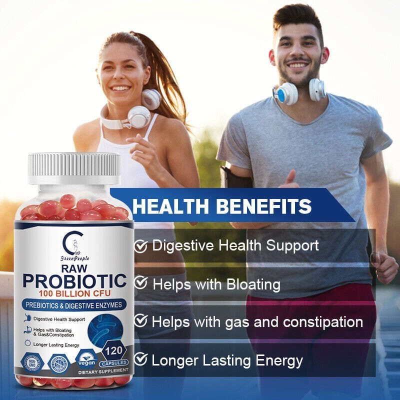 Probiotics 100 Billion CFU Potency Digestive Immune Health 120-600 Capsules