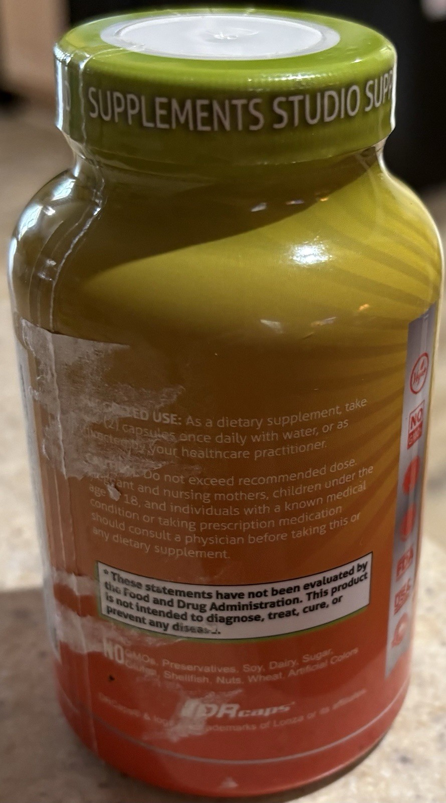 Liposomal Vitamin Liquid Gel, 120 Caps
