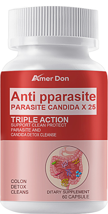 Remove Parasite ANTI PARASITE & CANDIDA DETOX Body Cleanse ULTRA FLASH COLON 60