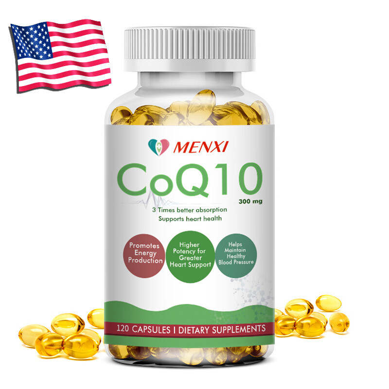 CoQ 10 Coenzyme Q10 Vegan 300mg 120 Capsules Cardiovascular Heart Health