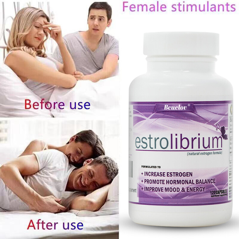 ESTROLIBRIUM for Women Increase Estrogen, Hormone, Energy 120 Capsules