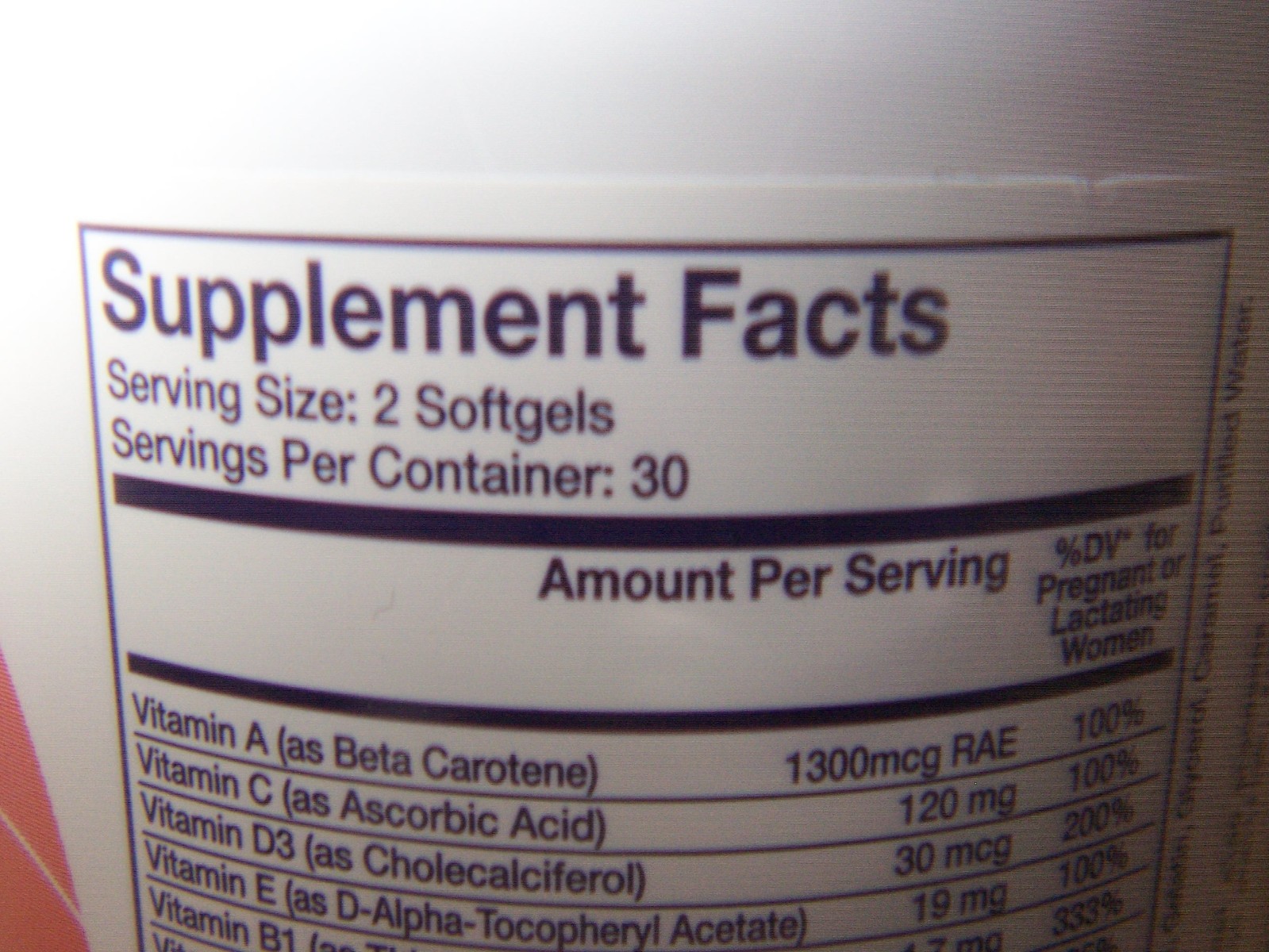 NEW/SEALED Alani Nu Self Prenatal 60 Softgel Capsules (30 Day Supply) EXP 7/26