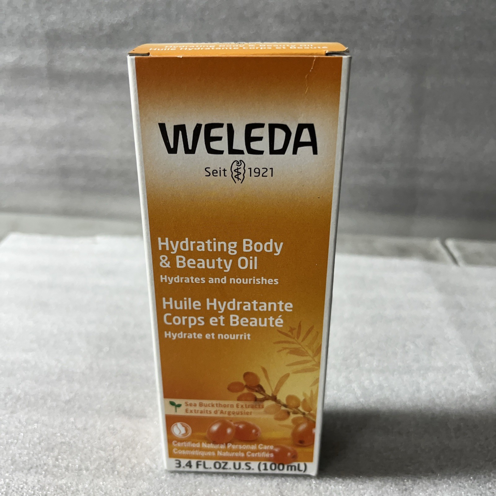 Hydrating Body & Beauty Oil, Sea Buckthorn Extracts, 3.4 fl oz (100 ml)