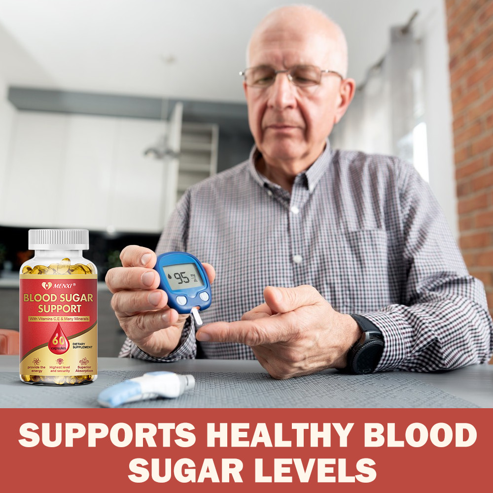 60/120/240 Blood Sugar Complex Capsules w/ Cinnamon, Bitter Melon & Chromium