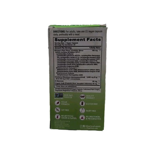Nature’s Truth – Raw Flora Probiotic-18, 33 Capsules. Exp: 02/2026