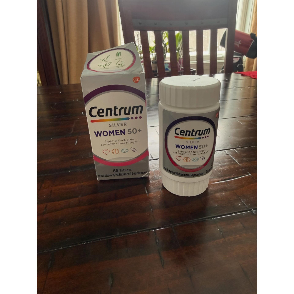 Centrum Silver Women 50+ Multivitamin / Multimineral Dietary Supplement Tablets