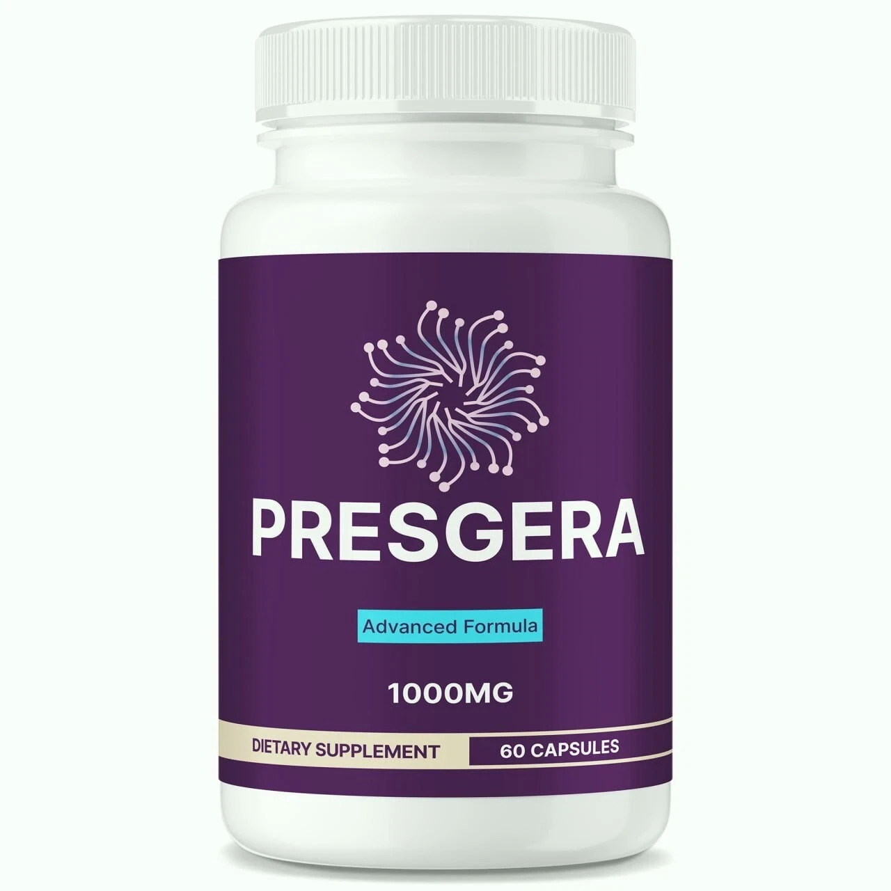 Presgera Nerve Health Pills, Advanced Nerve Support Formula 60ct, Pack of 1
