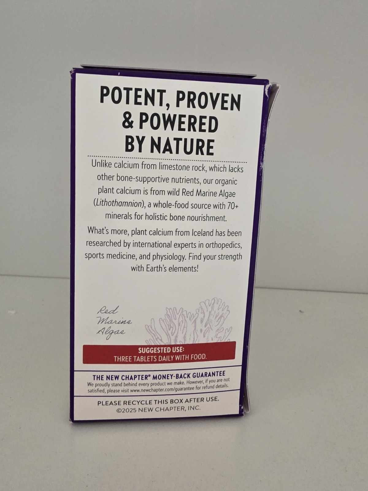 New Chapter Bone Strength Take Care – 180ct Slim Tablets – EXP 04/26- NEW