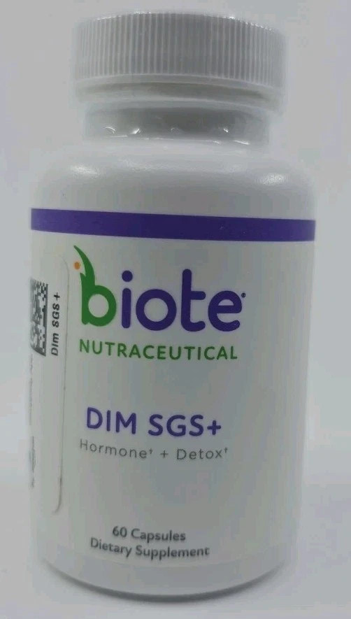 Biote Nutraceutical – DIM SGS+, Hormone + Detox – 60 Capsules