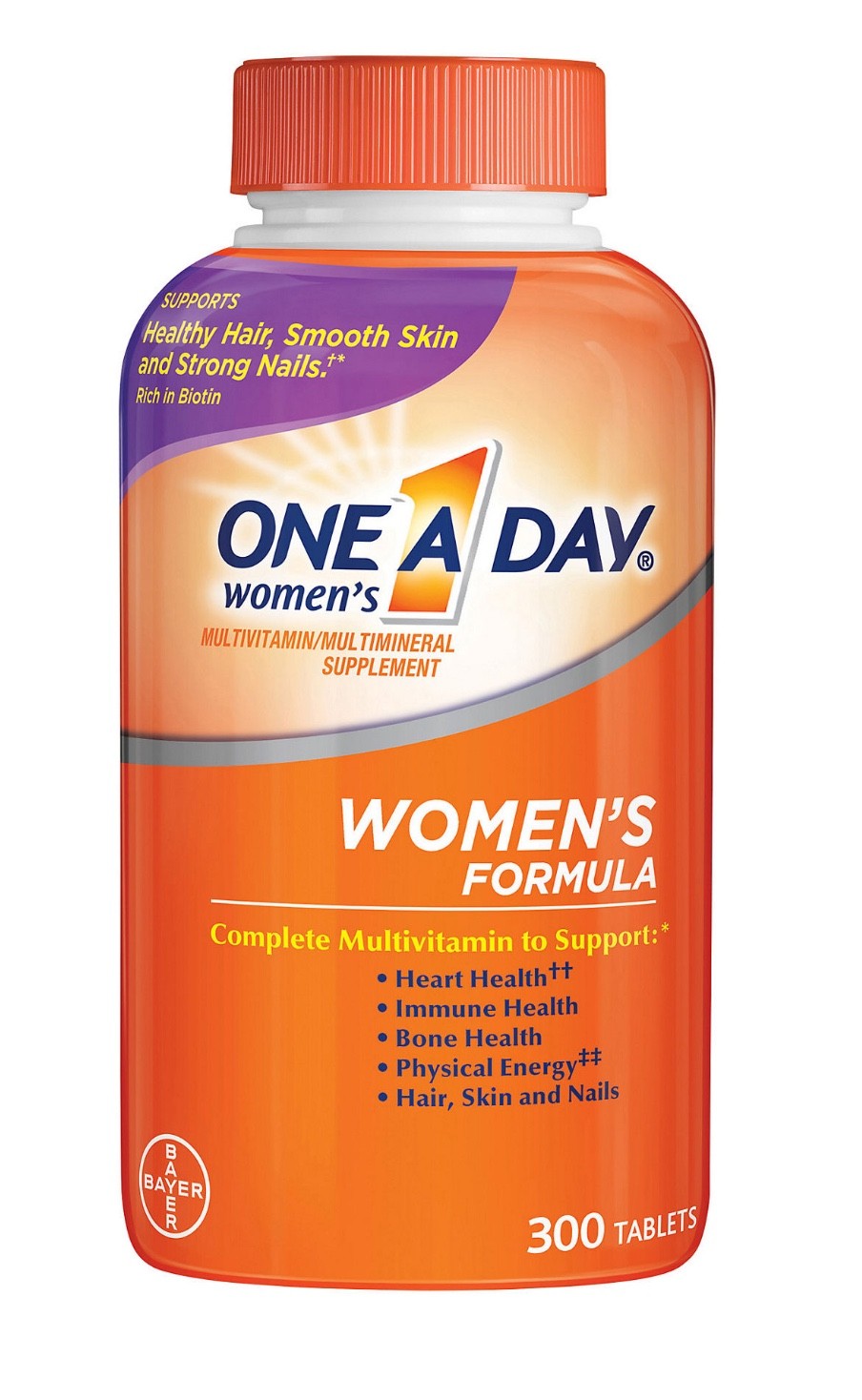One A Day Women’s Multivitamin, 300 Tablets NEW EXP: 08/2027