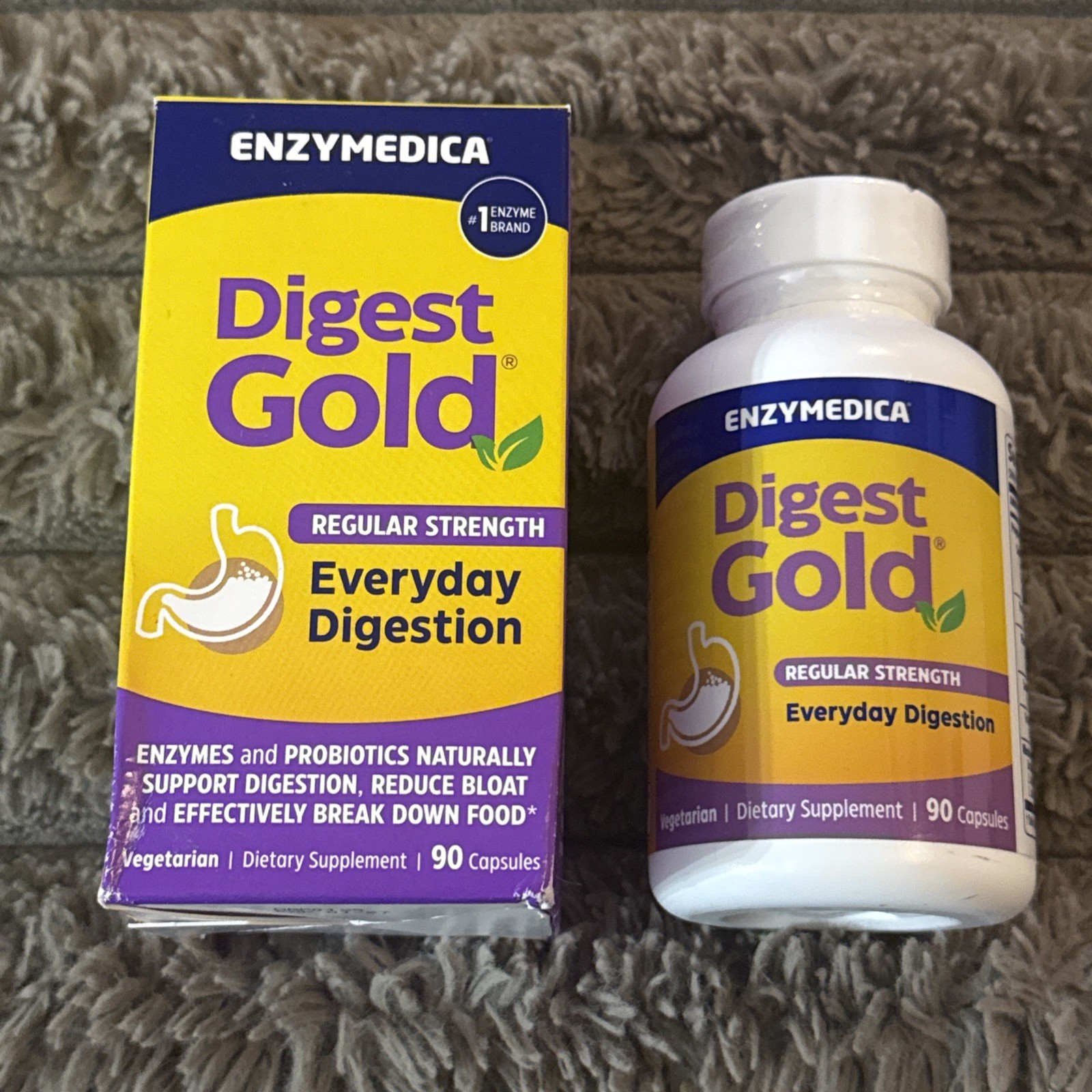 Enzymedica Digest Gold + Probiotics (90 Capsules) Exp: 01/27
