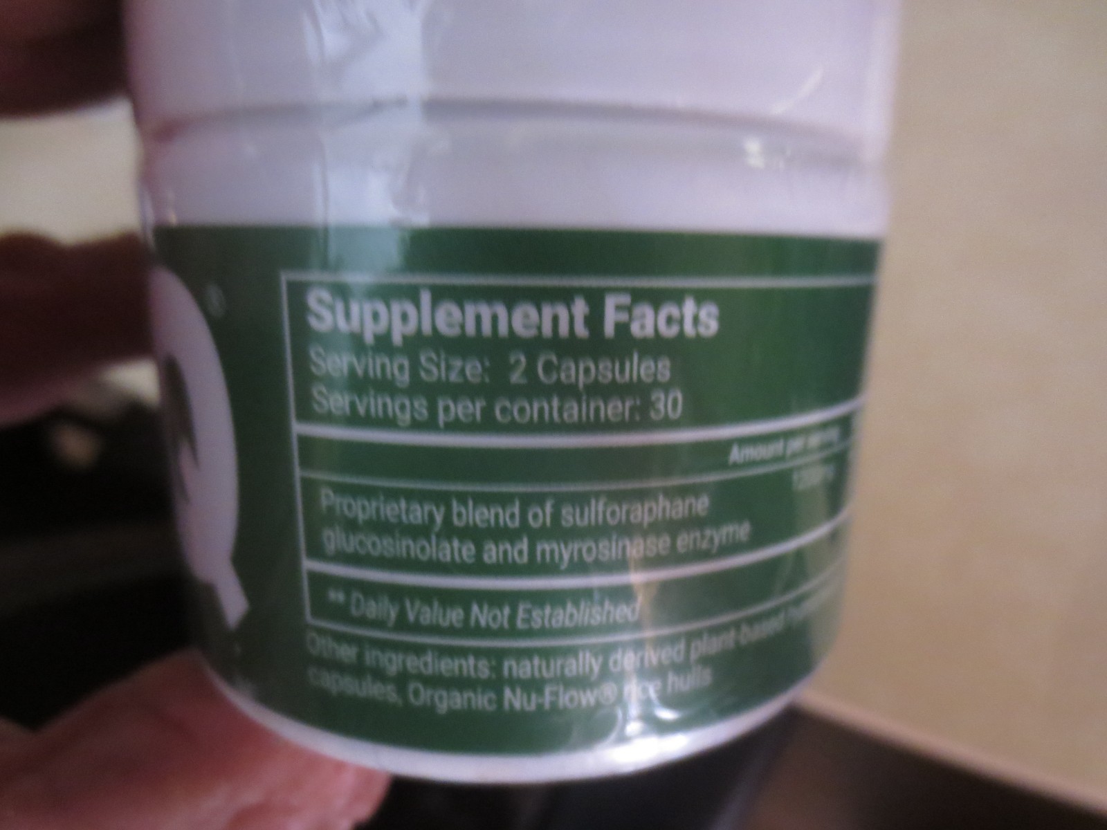 BROX High Potency Sulforaphane for Inflammation Immunity Detox Cellular Health